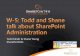 Todd Klindt & Shane Young SharePoint911 â€¢ Microsoft SharePoint Foundation Subscription Settings Service