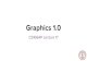 Graphics 1 - Stanford University Graphics Object-Oriented Programming Graphics 1.0Event-driven programming