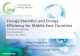 Energy Statistics and Energy Efficiency for Middle East Countries · 2017-01-27 · IEA has a mandate to collect energy statistics for OECD countries NMC voluntary data collection