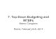 7. Top Down Budgeting and MTBFs - ... 2017/02/06 آ  Top-Down Budgeting and MTBFs Marco Cangiano Rome,