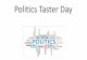 Politics Taster Day · PDF file Political Ideologies •The third section of the course looks at political ideologies. •There are 3 compulsory ideologies: Conservatism, Liberalism
