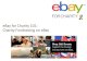 eBay for Charity 101: Charity Fundraising on eBayp.ebaystatic.com/aw/givingworks/Docs_and_PDFs/eBay_for_Charity_… · eBay Inc. for underwriting the operating costs! Charity listings