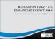 MICROSOFT LYNC 101 - VIAVI Solutions MICROSOFT LYNC 101: ENSURE UC EVERYTHING Although the Microsoft