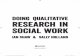 Doing Qualitative Research in Social Work · Ian Shaw & Sally Holland Doing Qualitative Research in Social Work Shaw - Doing qual research_Draft_AW.indd 3 06/11/2013 12:47 00-Shaw