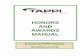 HONORS AND AWARDS MANUAL - TAPPI آ  TAPPI honors are awarded to individuals for contributions to the