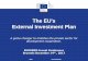 The EU's External Investment #EIP #InvestGlobal. Window: Micro, Small , Medium Enterprise (MSME) Financing