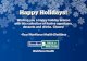 Happy Holidays! - Milwaukee · Happy Holidays! Wishing you a happy holiday season with this collection of festive appetizers, desserts and drinks. Cheers!-Your Workforce Health Dietitians.