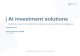 Building custom investment solutions using artificial ... · PDF file Custom solutions better meet objectives AI can deliver custom solutions today | Key takeaways All investments