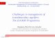 The ISARM Programme transboundary aquifers: Challenges to ... · Chairman IAH Commission on Transboundary Aquifers Leader, Transboundary Aquifers Programme, UN ECE, RIZA Challenges