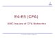 E4--E5 (CFA) E5 (CFA) - · PDF file 3/15/2011  · Main AMC issues of CFA networks (AMC CHARGES AND PAYMENT) Sl. No. Equipped Capacity Rate in Rs. / year/ MSU 1. Upto 10K 1100000 2.