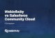 Webinfinity vs Salesforce Community Cloud · 2020-03-17 · Webinfinity vs Salesforce Community Cloud: A Comparison| 2 Salesforce Community Cloud is a very compelling solution for