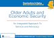 Older Adults and Economic Security · NCOA analysis of the American Community Survey 2010, Public Use Microdata Files. NCOA analysis of U.S. Census Bureau, Population Division, Interim