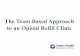 Team Based Opioid Refill Clinic Final - Lines for Life · The Structured Opioid Refill Clinic Patient Opioid Naïve Opioid Tolerant Screen & Dx Non-opioid alternatives Within CDC