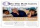 Win-Win Math Games - · PDF file Win-Win Math Games Games can motivate students, capture their interest, and are a great way to get in that paper-and-pencil practice. U sing games