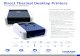 Direct Thermal Desktop Printers€¦ · Technical Specifications for the TD-4410D, TD-4420DN and TD-4550DNWB Model TD-4410D TD-4420DN TD-4550DNWB Model Type Desktop Thermal Printer
