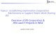 Overview of IP5 Cooperation & JPO-Lead IT Projects in WG2 · Overview of IP5 Cooperation & JPO-Lead IT Projects in WG2 . 1 ... 24 IPC revision projects were launched under GCI. The
