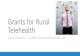 Grants for Rural Telehealth - NETRC€¦ · Different Sources of Rural Telehealth Funding Where to Find Information on Grant Programs Best Practices to Obtain Funding for Telehealth