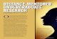 DISTANCE-MENTORED UNDERGRADUATE 2016. 6. 2.آ  tance-mentored undergraduate research project. In this