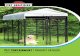 pet containment product catalog · Welded Mesh Panel Kennel Panel Clamp, tool-less assembly using wing nut Welded Mesh Panels • Pre-assembled panels allow easy and quick construction