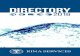 DIRECTORY - RINA · PDF file RINA SERVICES - DIRECTORY RINA SERVICES S.p.A. is the RINA company developing and offering services of ships classification, certification, inspection