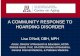 A COMMUNITY RESPONSE TO HOARDING DISORDER · 2019. 12. 19. · Generalized Anxiety Disorder. HEALTH AND SAFETY •Increased risk of falls, infections, respiratory ... TREATMENT Hoarding