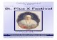 Catholic Community of St. Pius · PDF file Saint Pius X be on us as we build our "Pride in Pius" and begin a year of spiritual renewal "to restore all things in Christ." This will
