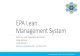 EPA Lean Management SIPOC Quality Metrics Service Level Metrics Agenda Roles & Rules (Team Agreements)