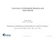 Overview of Reliability Models and Data © 2001 Amkor Technology, Inc. Ahmer Syed/ TMS 2001 Overview of Reliability Models and Data Needs Ahmer Syed Amkor Technology Workshop on Modeling