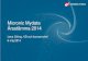 Micronic Mydata Årsstämma 2014 · PDF file 2015. 12. 1. · Micronic Mydata, i en växande industri Källa: Prismark, 2014 5 • Elektronikindustrins tillväxt 2007-2012 3.6 % •