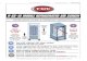 R-AS-10 MOBILE REFRIGERATED AIR SCREEN › modelManual › FWE-RAS10_spm.pdfFWE MOBILE REFRIGERATED AIR SCREEN AIR SCREEN CREATES A “WALL” OF COLD AIR!..and thank you for purchasing