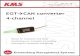 EGT CAN converter 4-channel - Kronenburg Management Systems · PDF file 2019. 10. 1. · Installation of the EGT CAN converter 4-channel The KMS EGT CAN converter 4-channel is splash