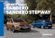 DACIA SANDERO STEPWAY · New Dacia Sandero and Sandero Stepway provide everything you need for worry-free driving. Automatic Emergency Braking: Because sometimes, computers can act