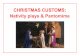 CHRISTMAS CUSTOMS: Nativity plays & Pantomime