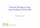 Climate Change in Asia: Key Findings of IPCC AR5
