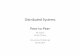 Distributed*Systems* Peer/to/Peer*