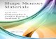 Shape Memory Materials - IIST