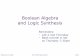 Boolean Algebra and Logic Synthesis
