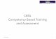CBTA Competency Based Training and Assessment