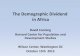 The Demographic Dividend in Africa