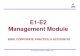 E1--E2 E2 Management Module