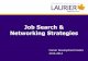 Job Search & Networking Strategies