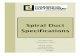 Spiral Duct Specifications - Commercial Duct Systems LLC
