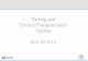 Parking and Ground Transportation Update