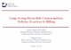 Long-Acting Reversible Contraceptives: Policies, Practices ...