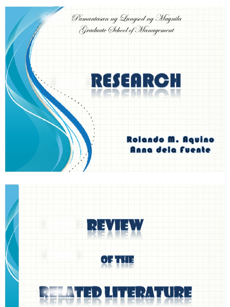 related literature about research capability