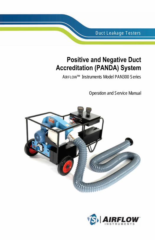 Positive and Negative Duct Accreditation (PANDA) System€¦ · The PANDA