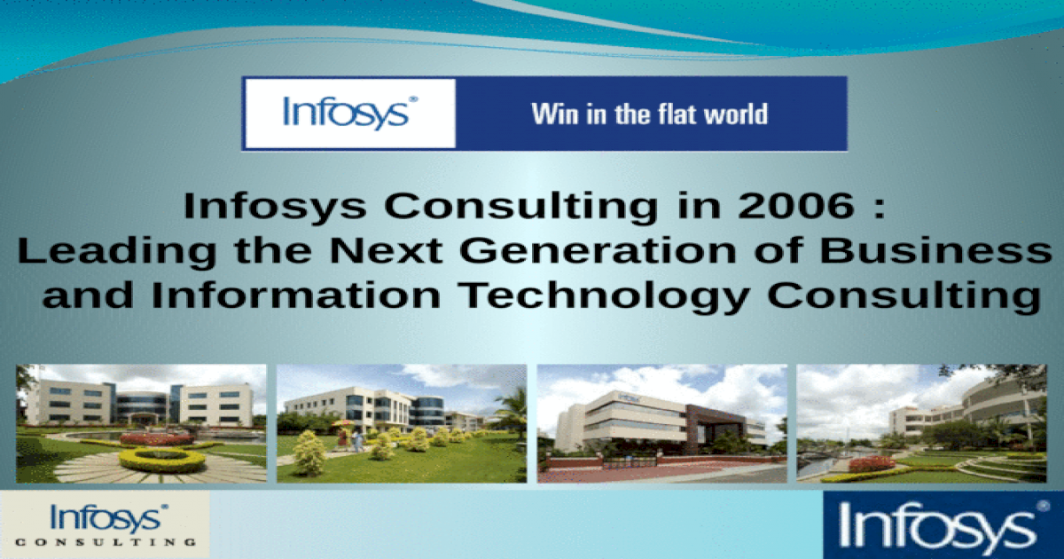 Infosys Consulting in 2006
