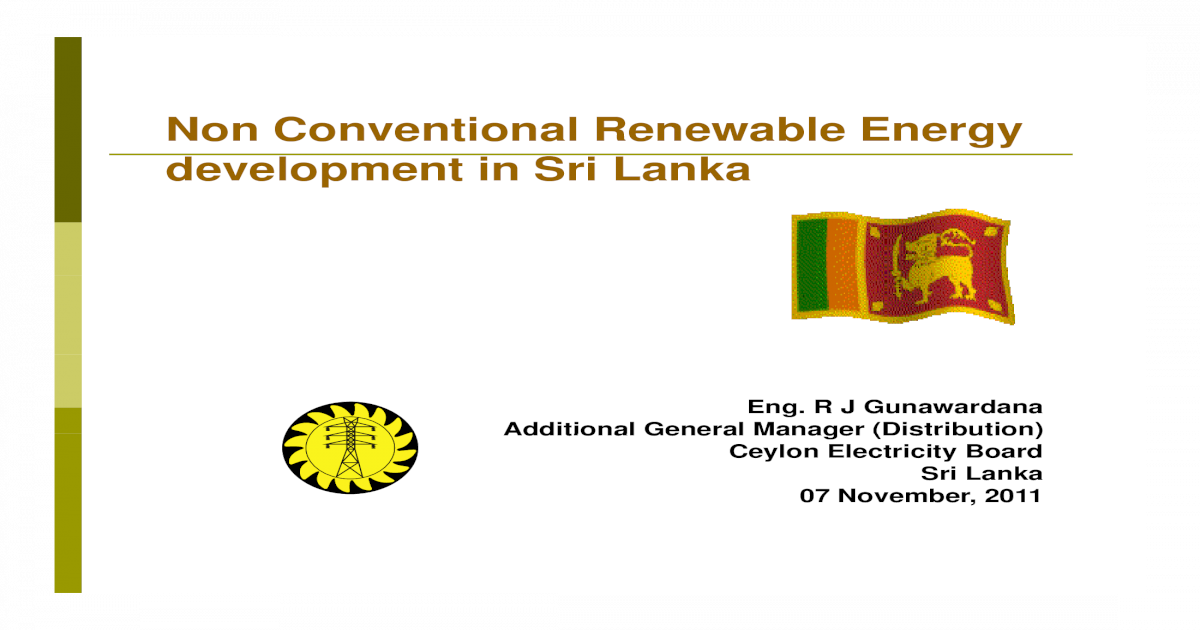 Sri Lanka Presentation Pdf Document