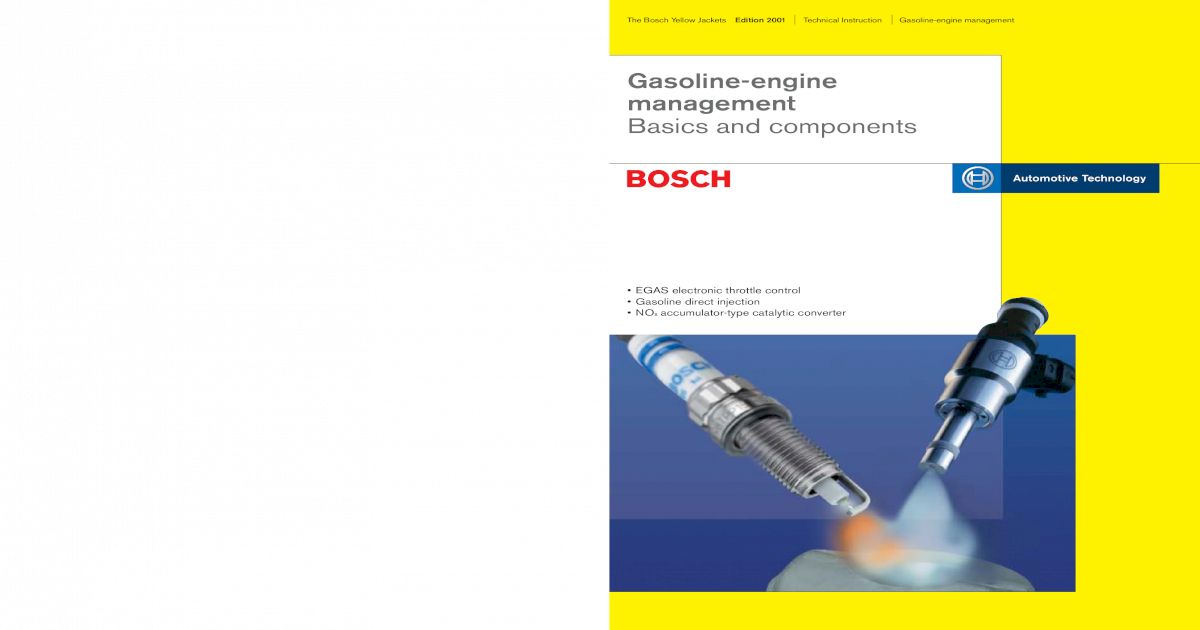 Robert Bosch GmbH_GasolineEngine Management Basics Components [PDF
