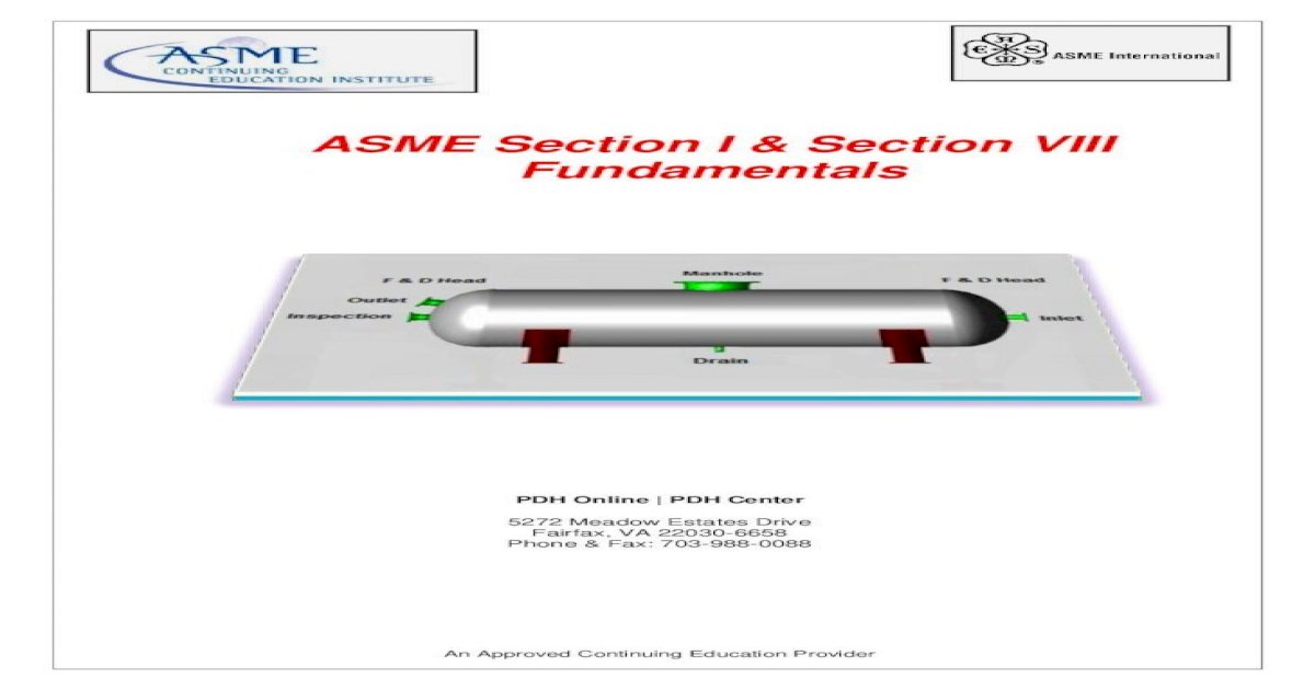 Asme Section Viii Division 1 2021 Pdf Free Download